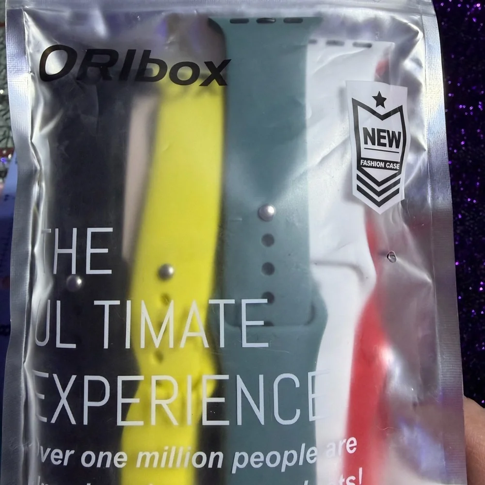 Vibrant Silicone Watch Bands Set